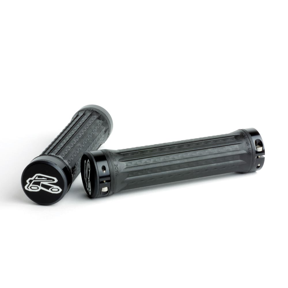 Renthal Traction MTB Grips-130mm-Black-BRINK