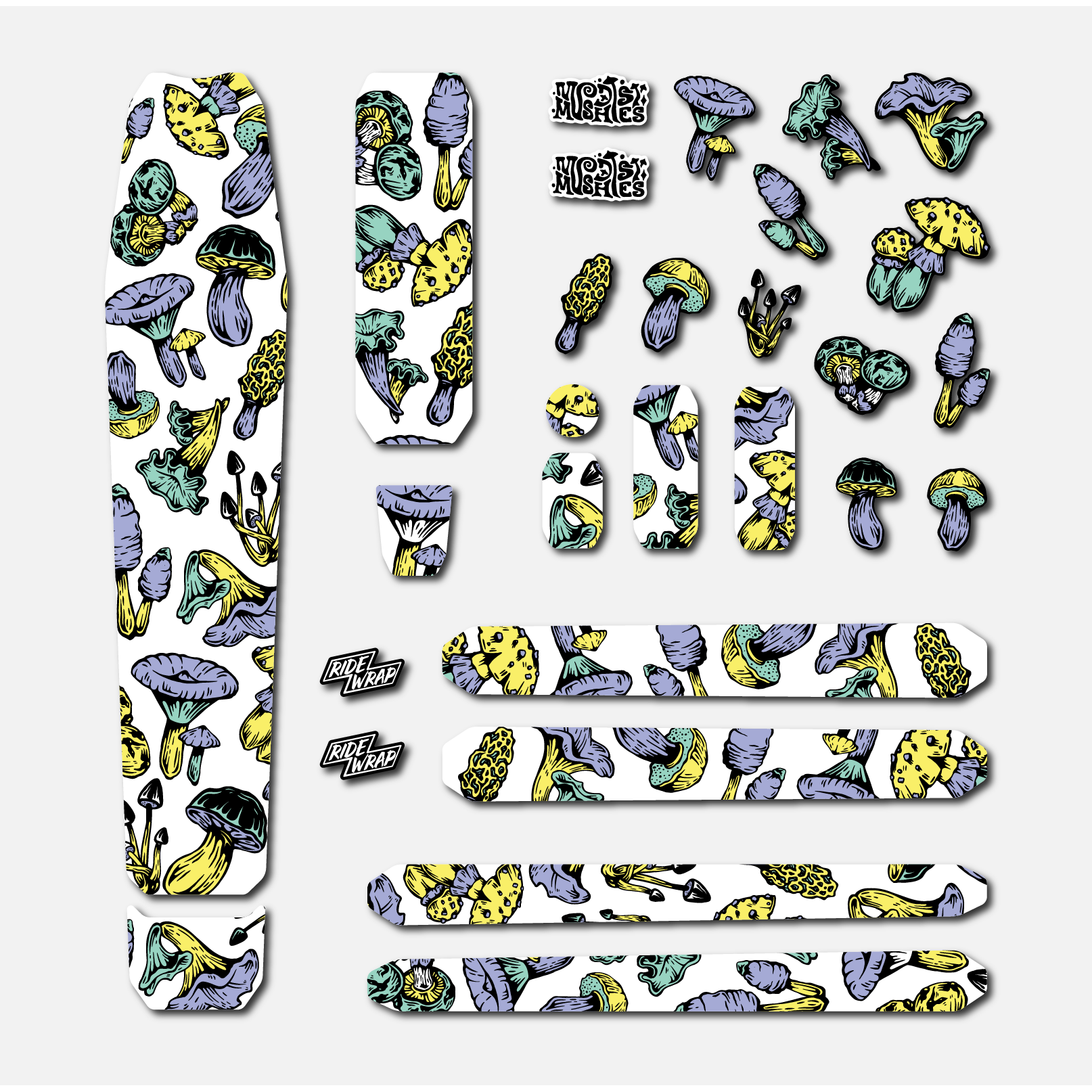 RideWrap Creator Series - Modist Mushies-BRINK