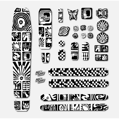 RideWrap Creator Series - Tiny Squares-BRINK