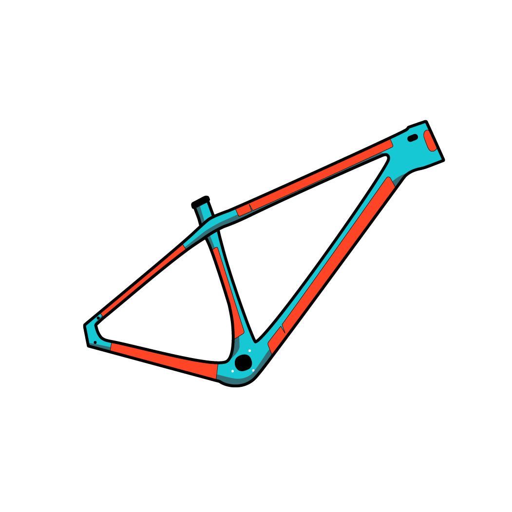 RideWrap Frame Protection - Covered-BRINK