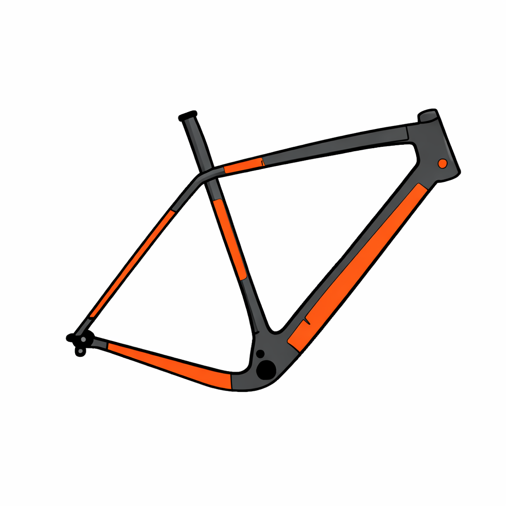 RideWrap Frame Protection - Covered-Road & Gravel-Gloss-BRINK