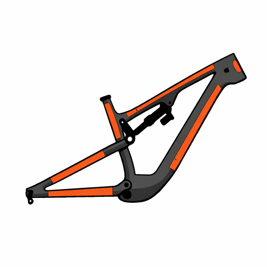 RideWrap Frame Protection - Covered-eMTB-Gloss-BRINK