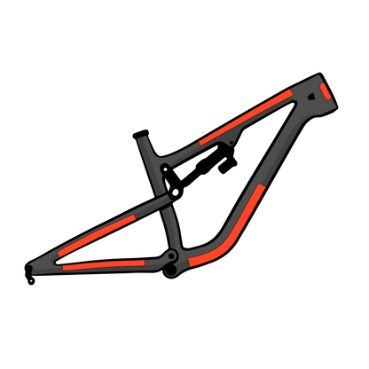 RideWrap Frame Protection - Essential-MTB Frame-Gloss-BRINK