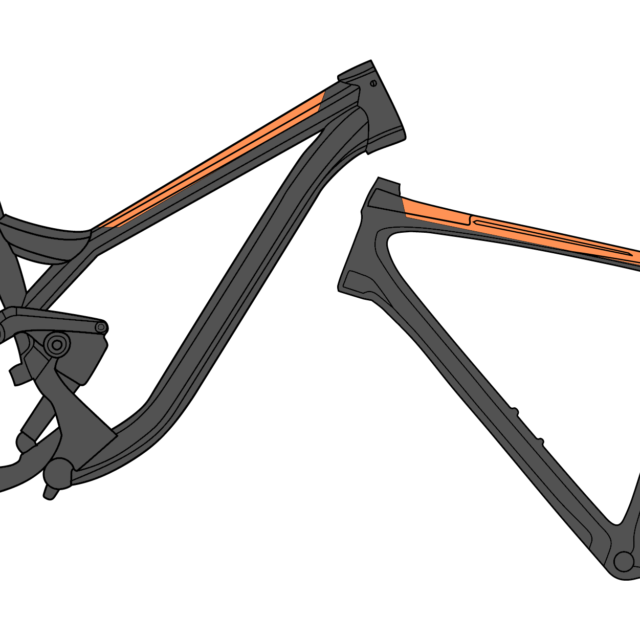 RideWrap Toptube Protection-BRINK