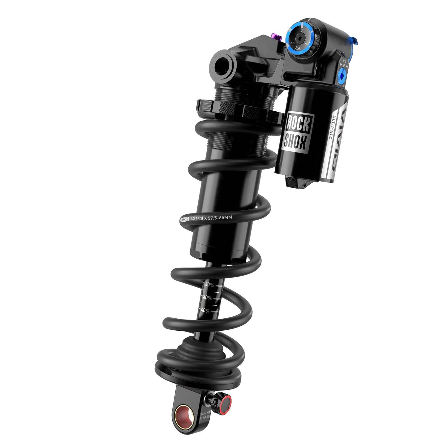 RockShox Vivid Coil Ultimate RC2T D1 Bike Specific Shock-205 x 60mm-Transition Relay / Patrol-BRINK