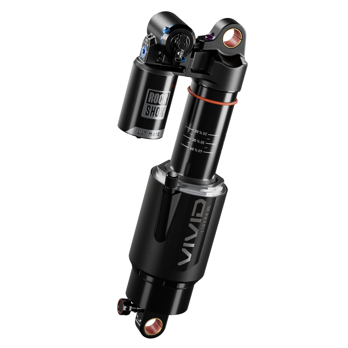 RockShox Vivid Ultimate RC2T D1 Shock-BRINK