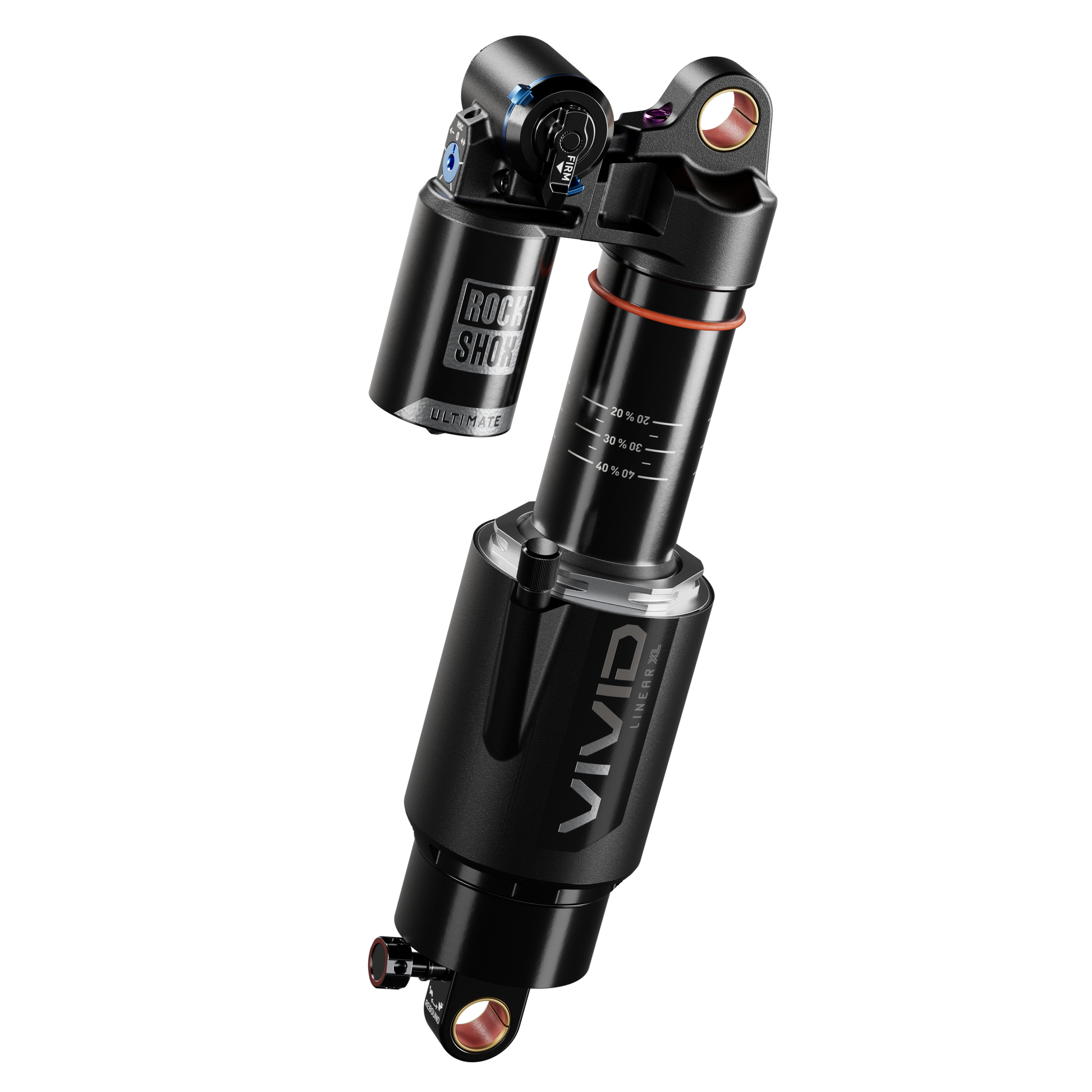 RockShox Vivid Ultimate RC2T D1 Shock-BRINK