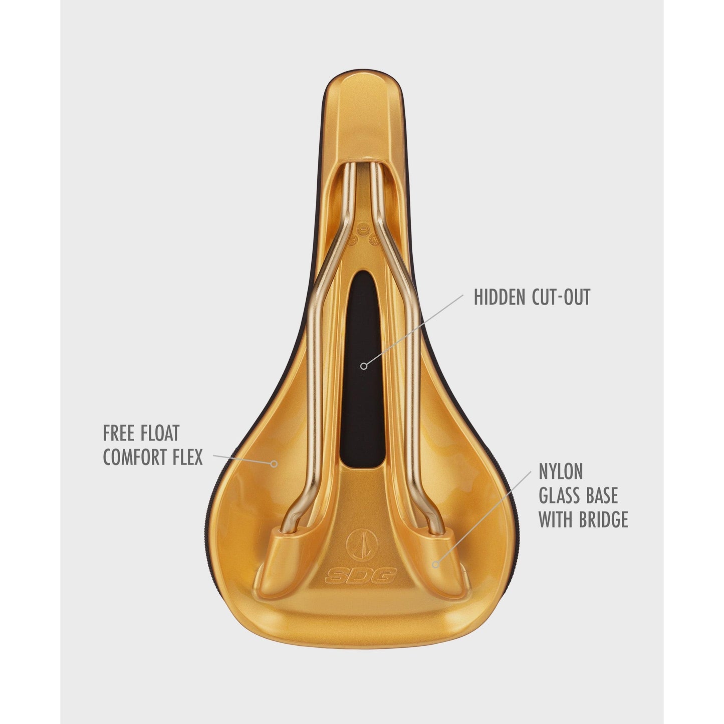 SDG Bel-Air V3 Galactic Lux-Alloy Saddle-BRINK
