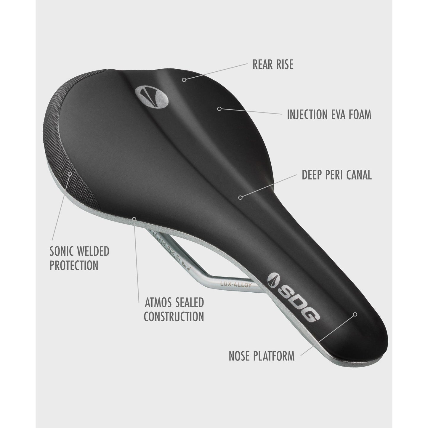 SDG Bel-Air V3 Galactic Lux-Alloy Saddle-BRINK