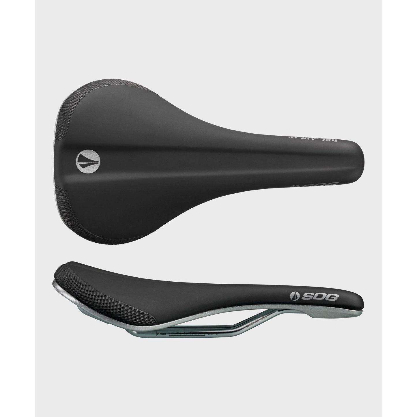 SDG Bel-Air V3 Galactic Lux-Alloy Saddle-Black / Silver-BRINK