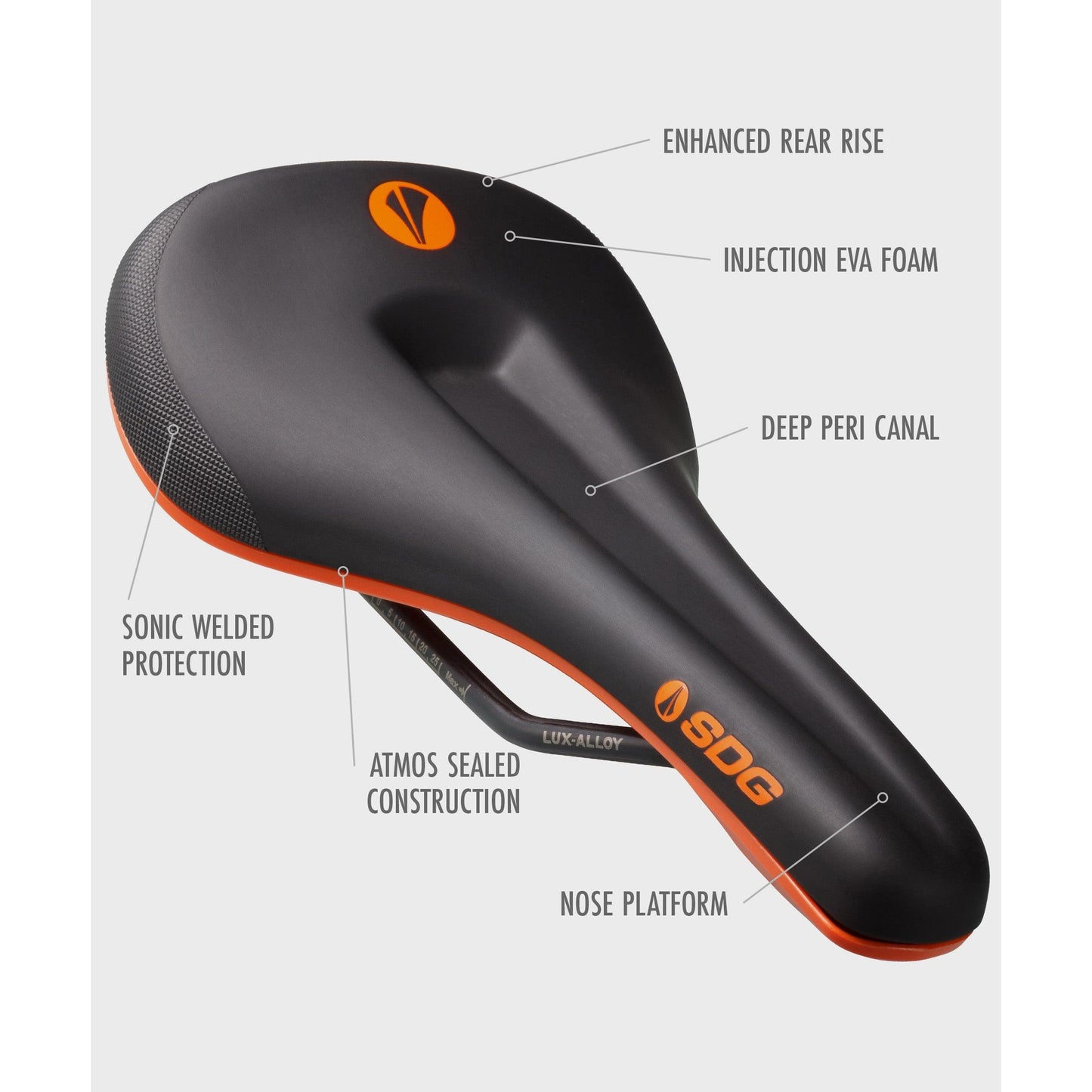 SDG Bel-Air V3 Max Lux-Alloy Saddle-BRINK