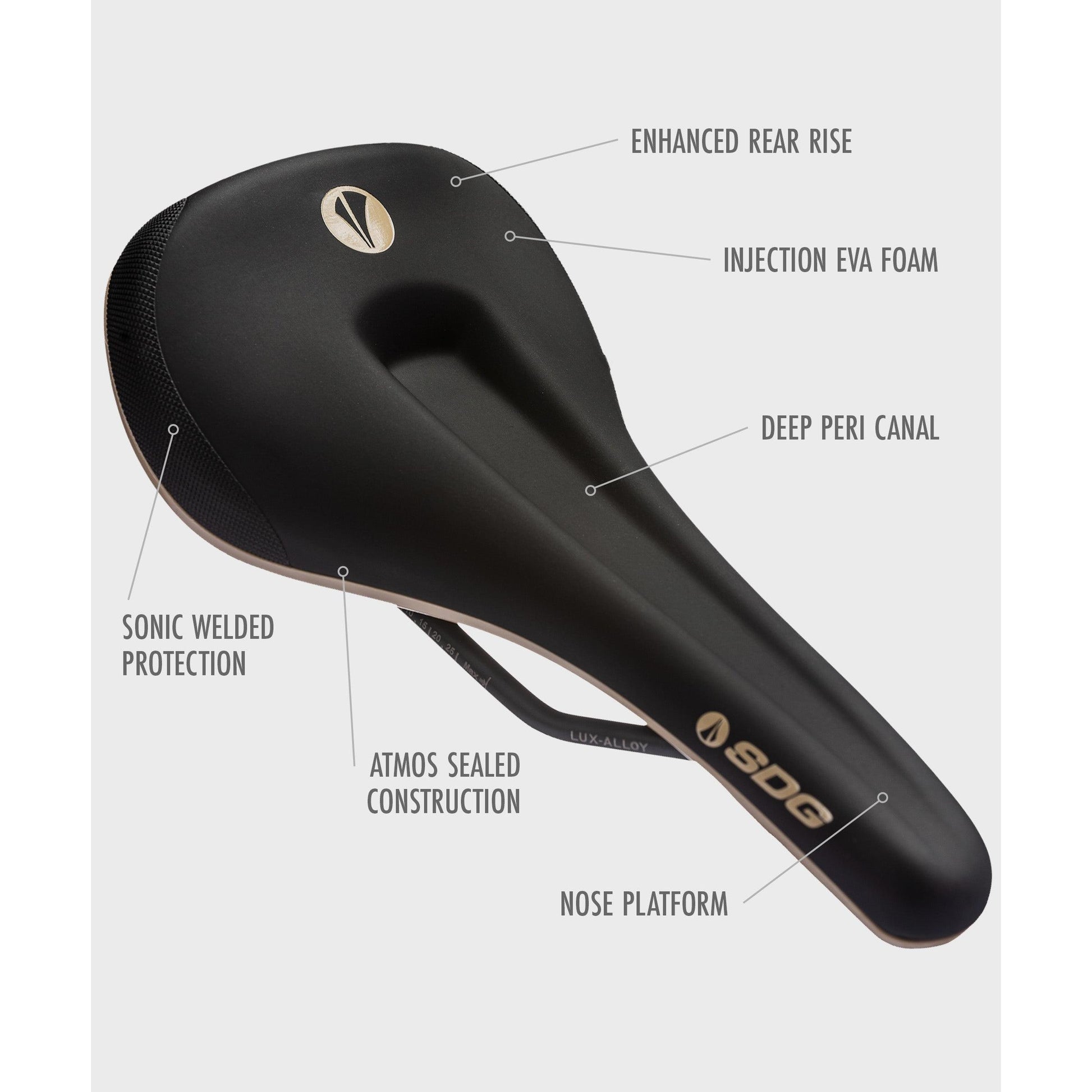 SDG Bel-Air V3 Max Lux-Alloy Saddle-BRINK