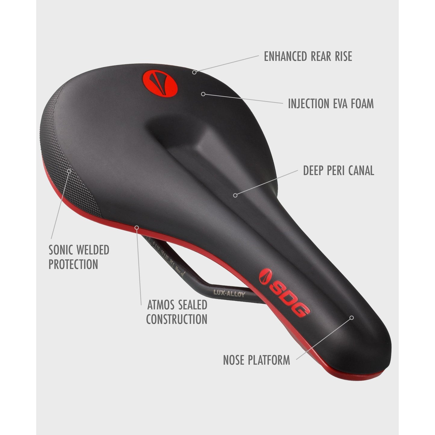 SDG Bel-Air V3 Max Lux-Alloy Saddle-BRINK