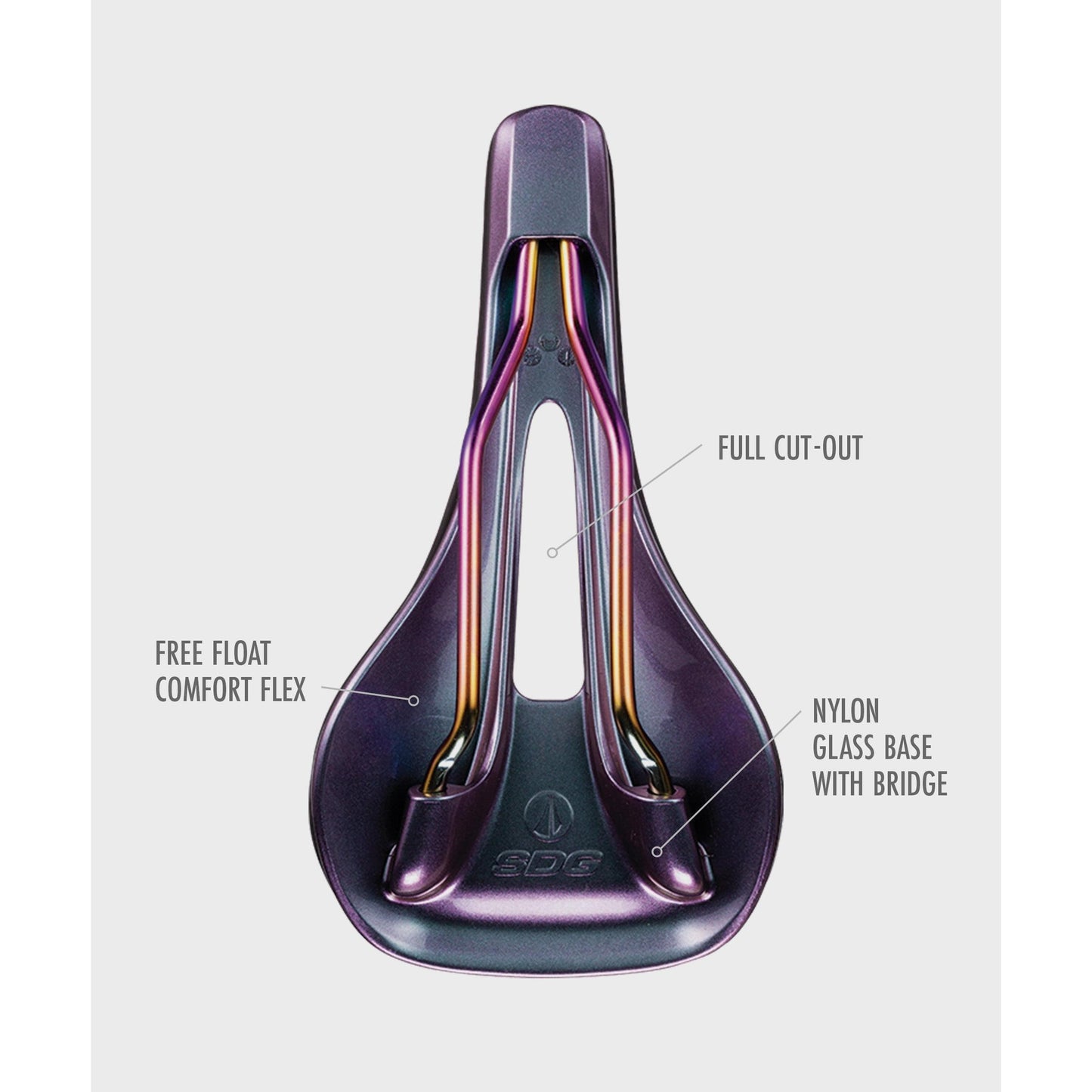 SDG Bel-Air V3 Overland Lux-Alloy Saddle-BRINK