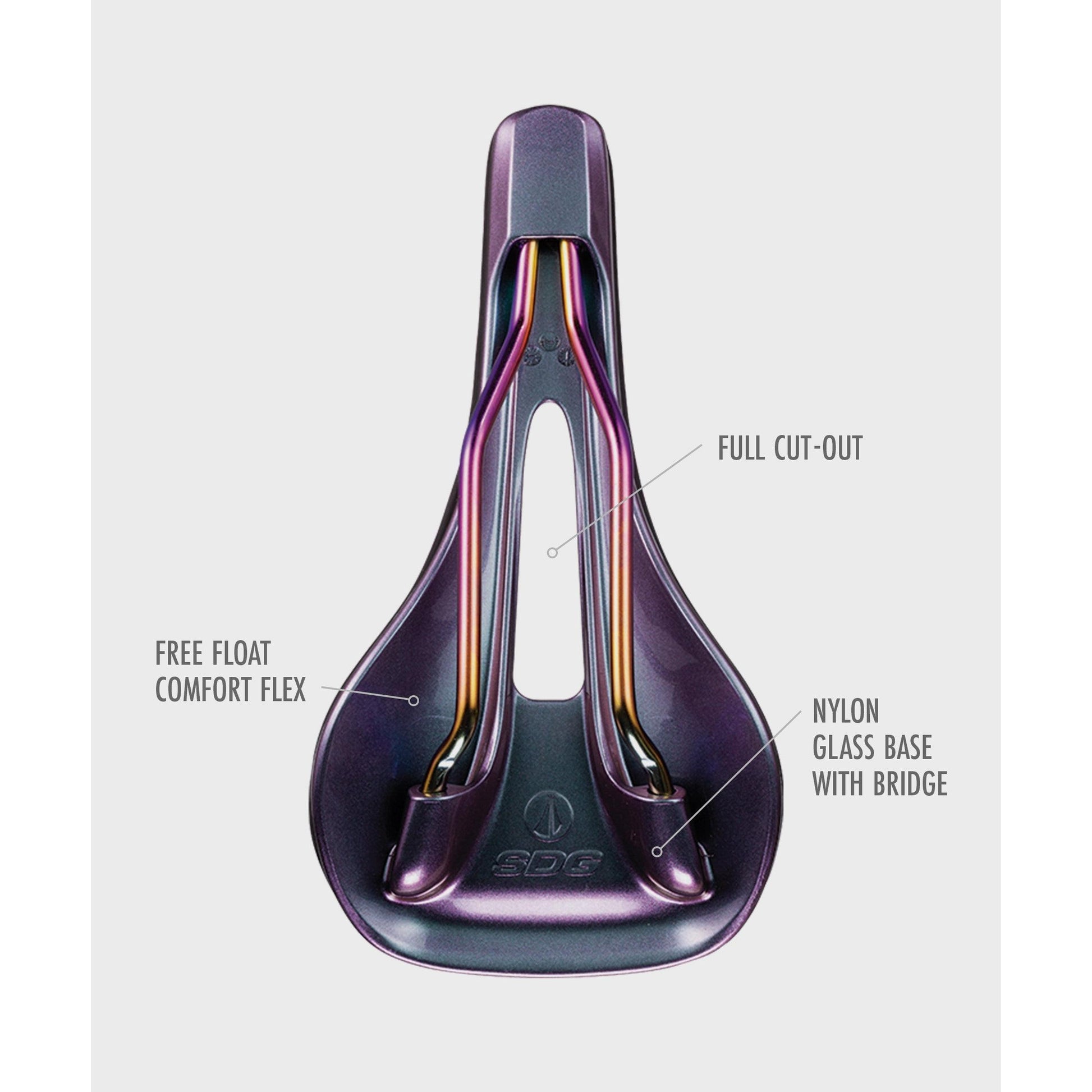SDG Bel-Air V3 Overland Lux-Alloy Saddle-BRINK