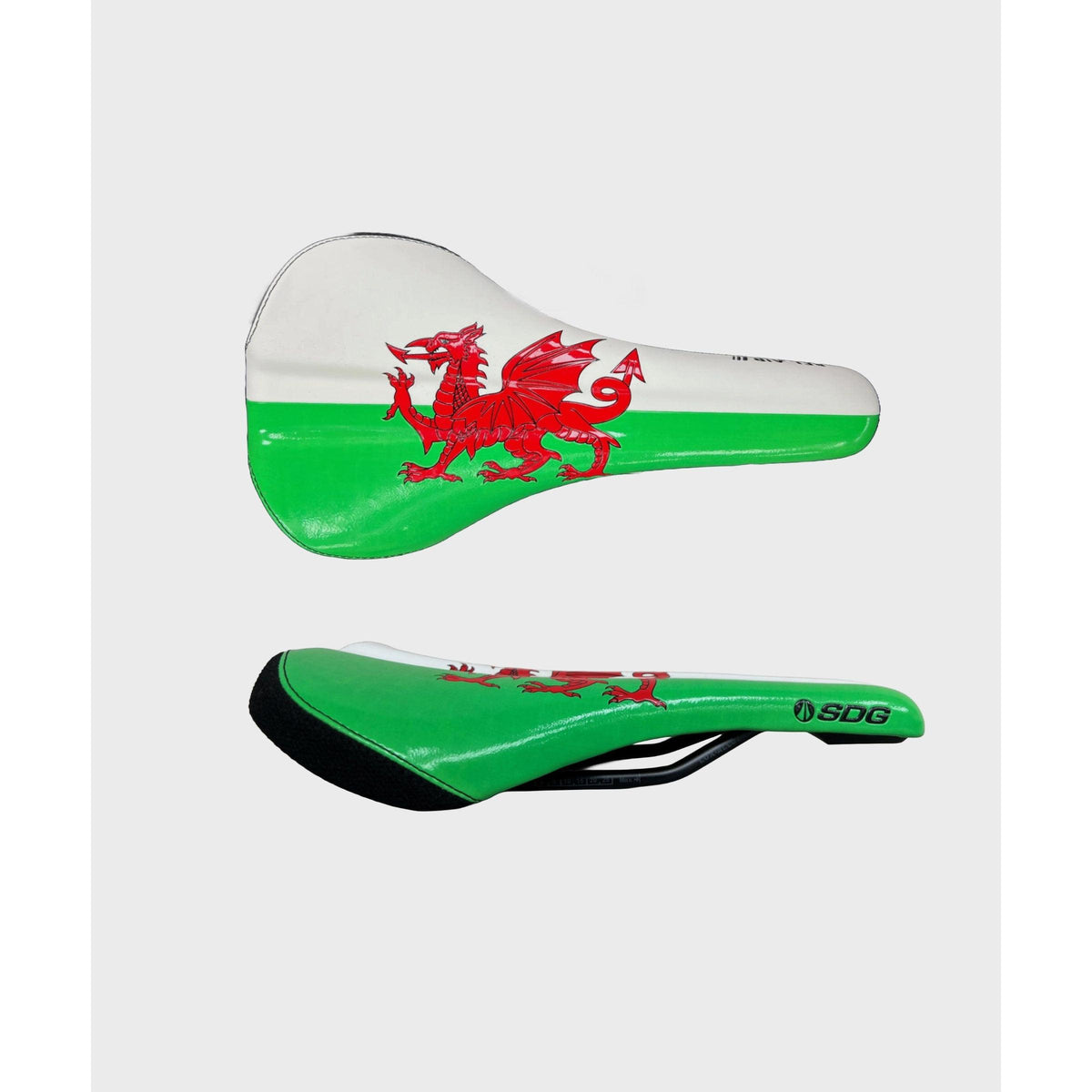 SDG Bel-Air V3 Welsh Flag Saddle-BRINK