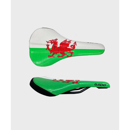 SDG Bel-Air V3 Welsh Flag Saddle-BRINK