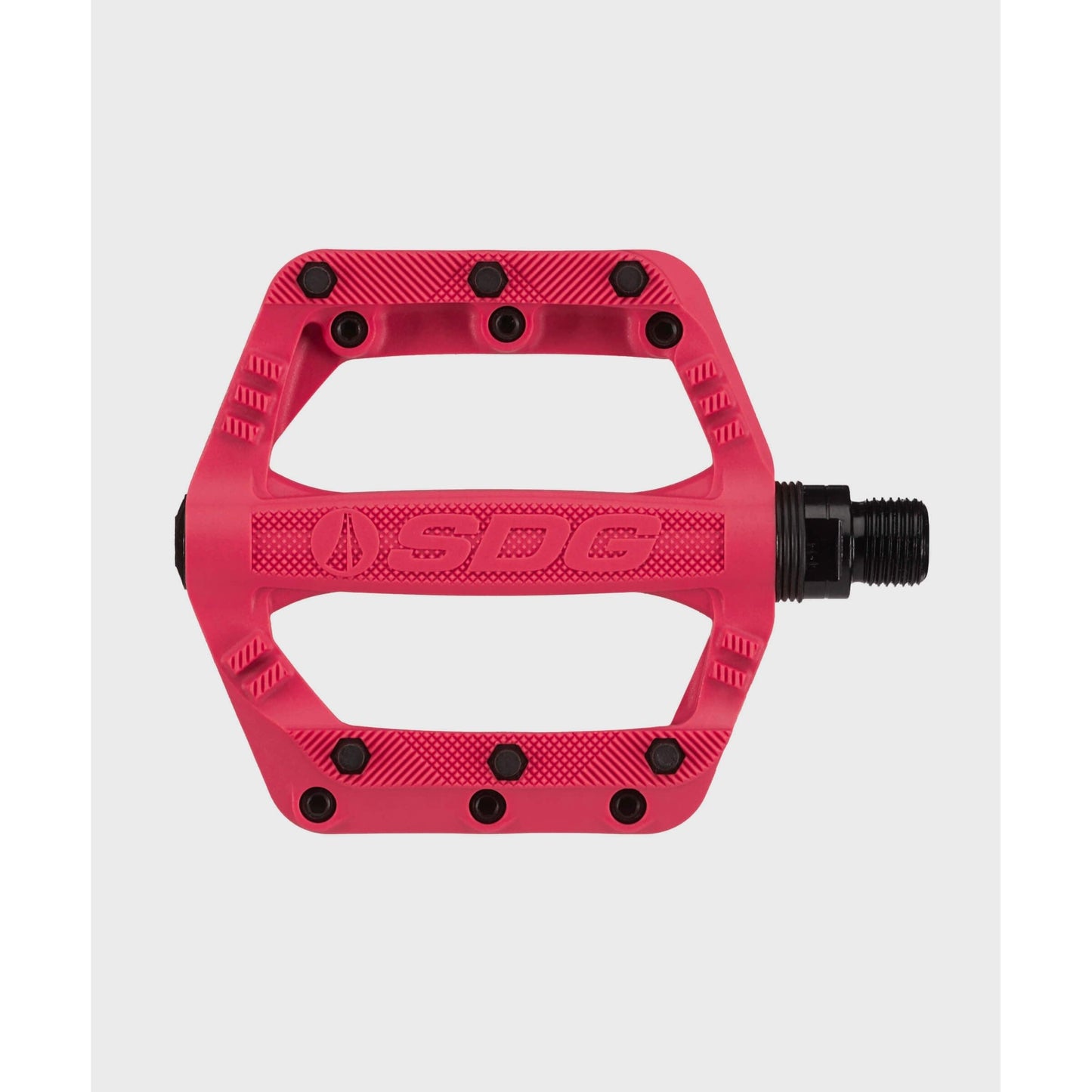 SDG Slater JR Flat Pedals-Red-BRINK