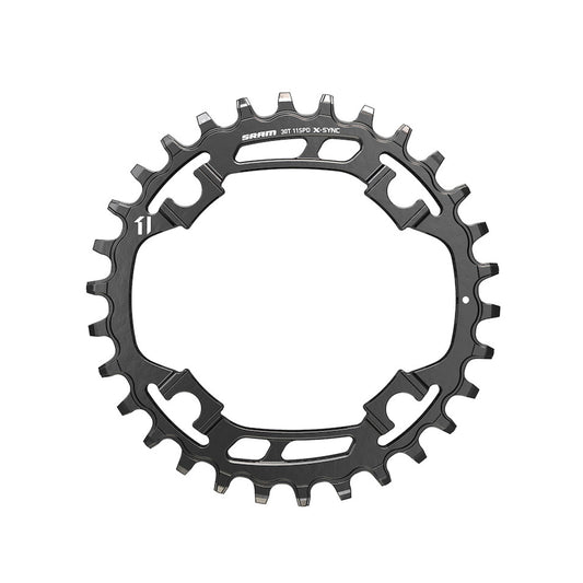 SRAM CHAIN RING X-SYNC 1X11 STEEL 30T 94BCD STEEL 3.5MM BLACK-BRINK