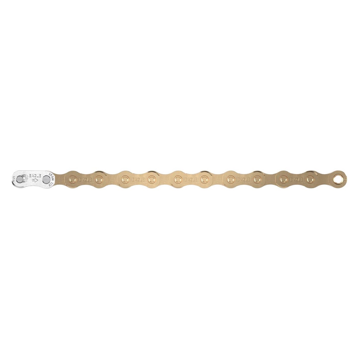 SRAM S500 Eagle Solid Pin Powerlock Chain-12 speed-126L-Gold-BRINK