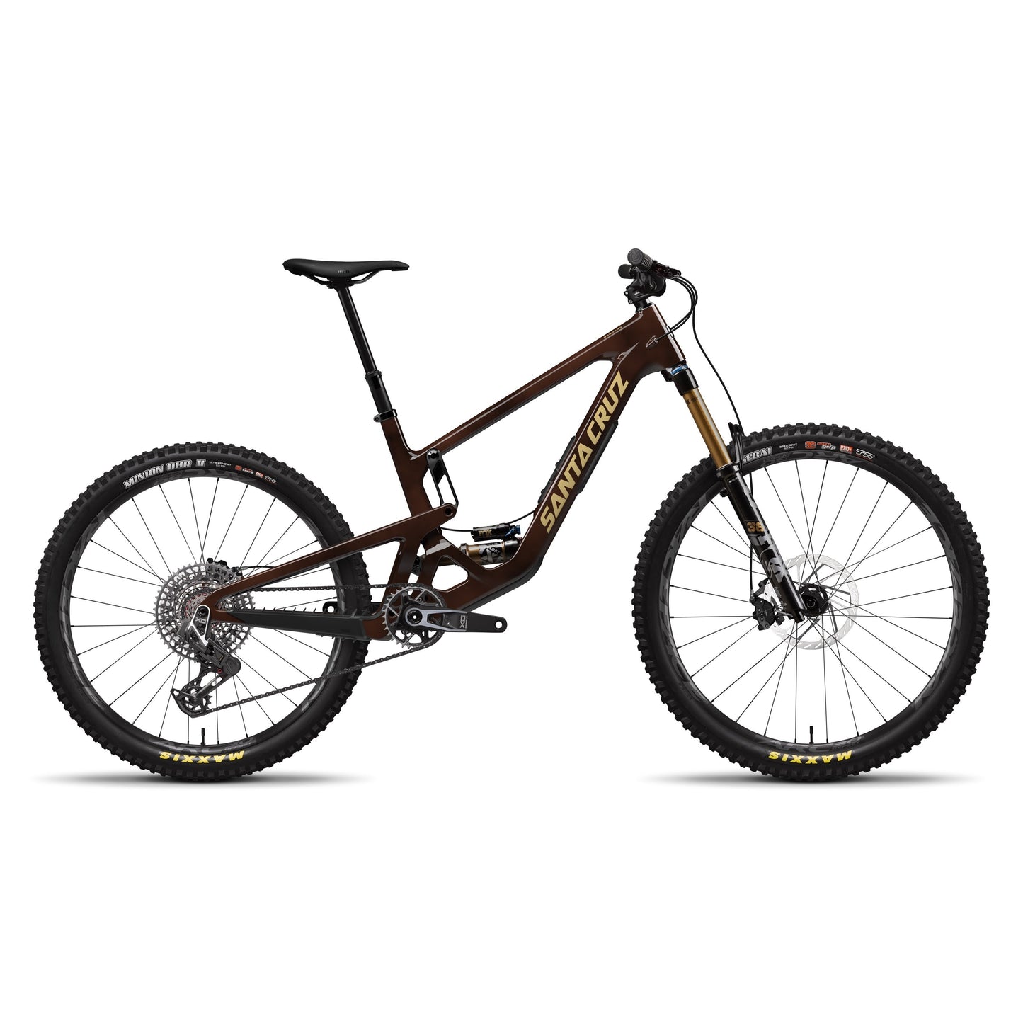 Santa Cruz Bronson 5 CC 2025-S-Rootbeer-X0 AXS-BRINK