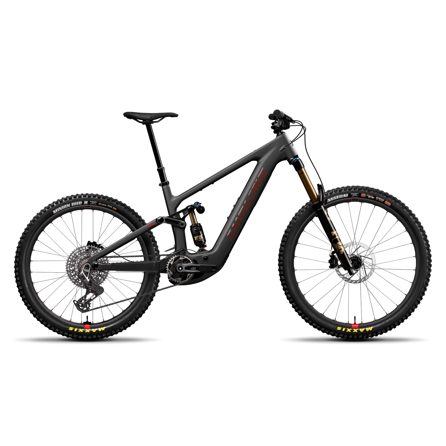 Santa Cruz Bullit 4 CC 2027-S-Matte Carbon-X0 AXS-BRINK