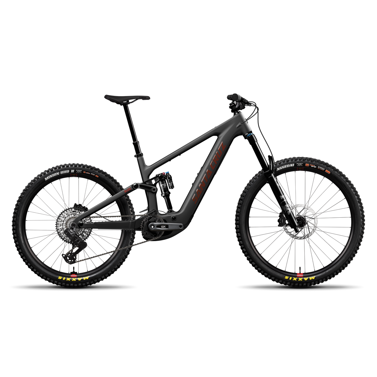 Santa Cruz Bullit 4 Carbon Ex-Demo-M-Matte Carbon-GX AXS-BRINK