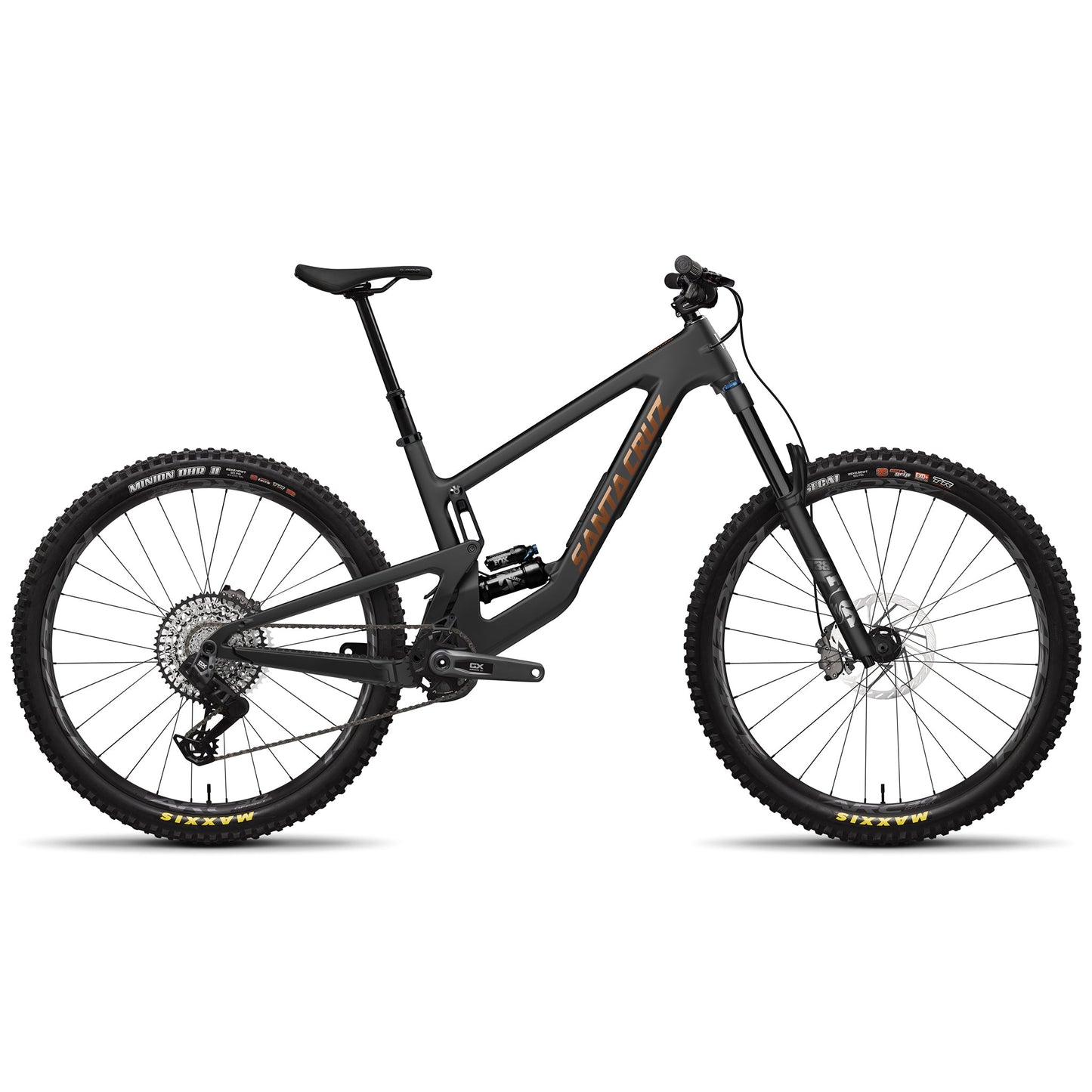 Santa Cruz Megatower 2 C 2025-M-Matt Black-GX AXS-BRINK