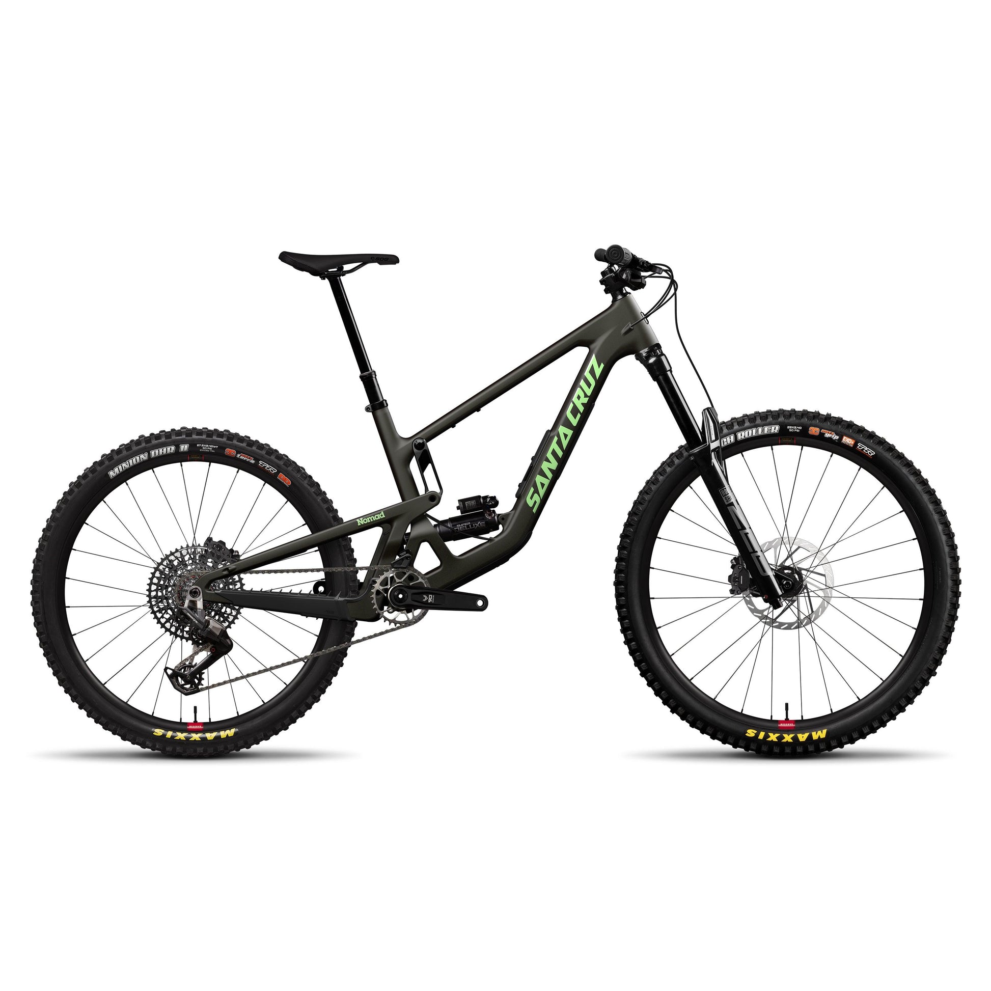 Santa Cruz Nomad 7 CC Ex-Demo-M-Matte Metallic Earth-90-BRINK