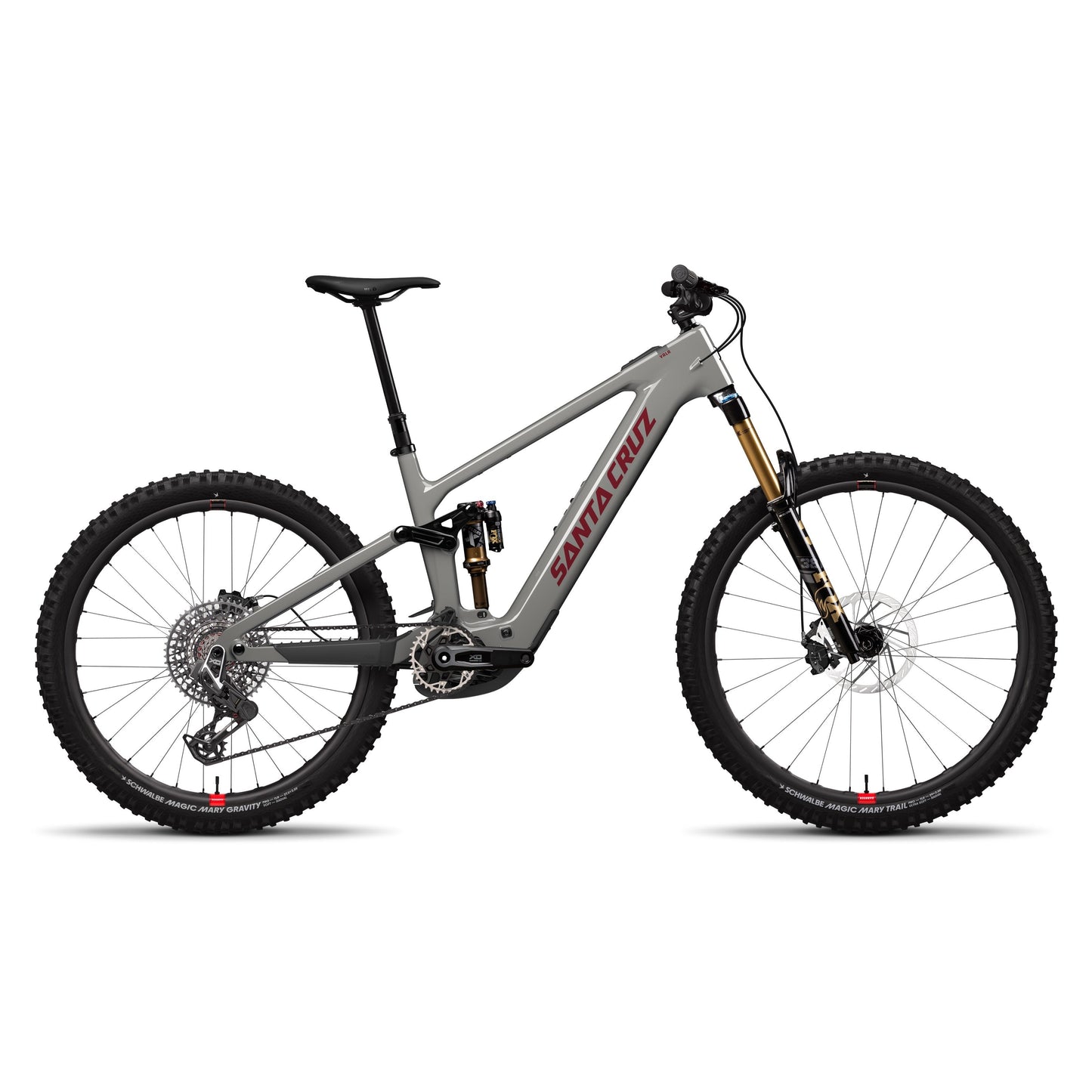 Santa Cruz Vala CC 2025 with Free Screen & Range Extender-S-Gloss Grey-BRINK