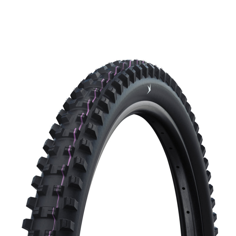 Schwalbe Shredda Front Gravity Pro Radial Tyre-29 x 2.50-Ultra Soft-Black-BRINK