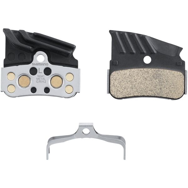 Shimano Sintered / Metal Pads with Cooling Fins-N04C-Aluminium-BRINK
