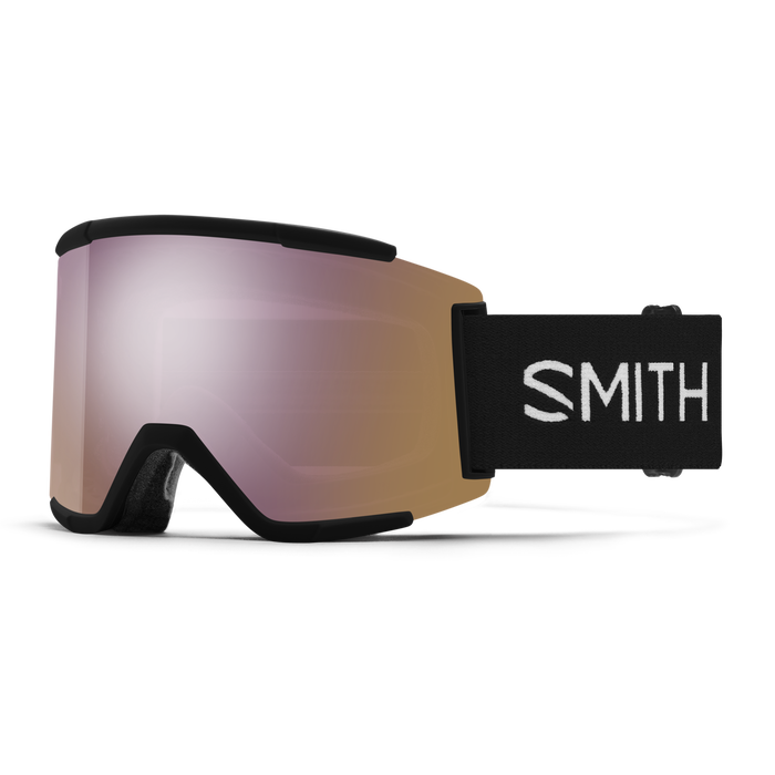 Smith Squad XL Goggles-Black-Chromapop Contrast Rose Flash-BRINK