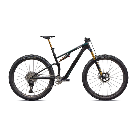 Specialized Epic 8 EVO S-Works Di2 2026-S-Gloss Carbon / Green to Purple Viavi Fade-BRINK