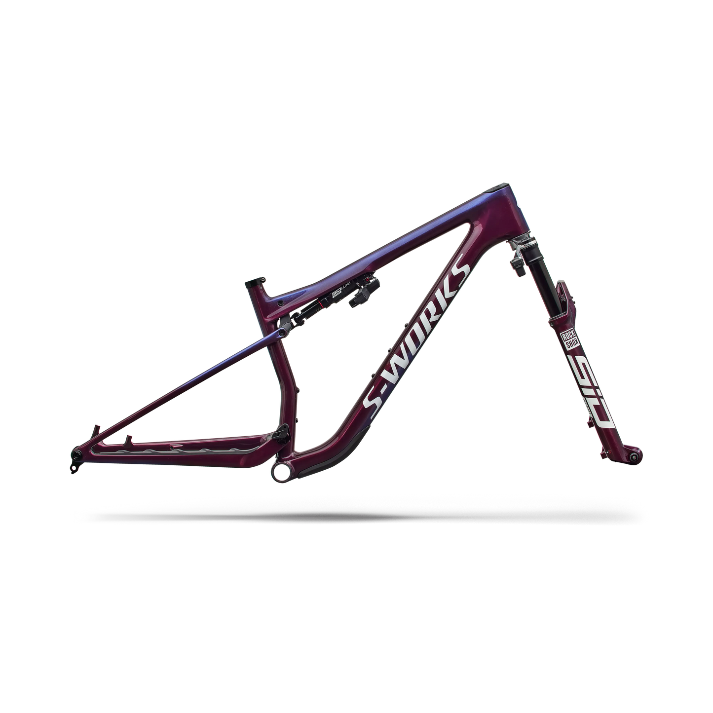 Specialized Epic 9 S-Works Frame 2027-S-Gloss Bordeaux Metallic / Blue Pearl Edge Fade-BRINK