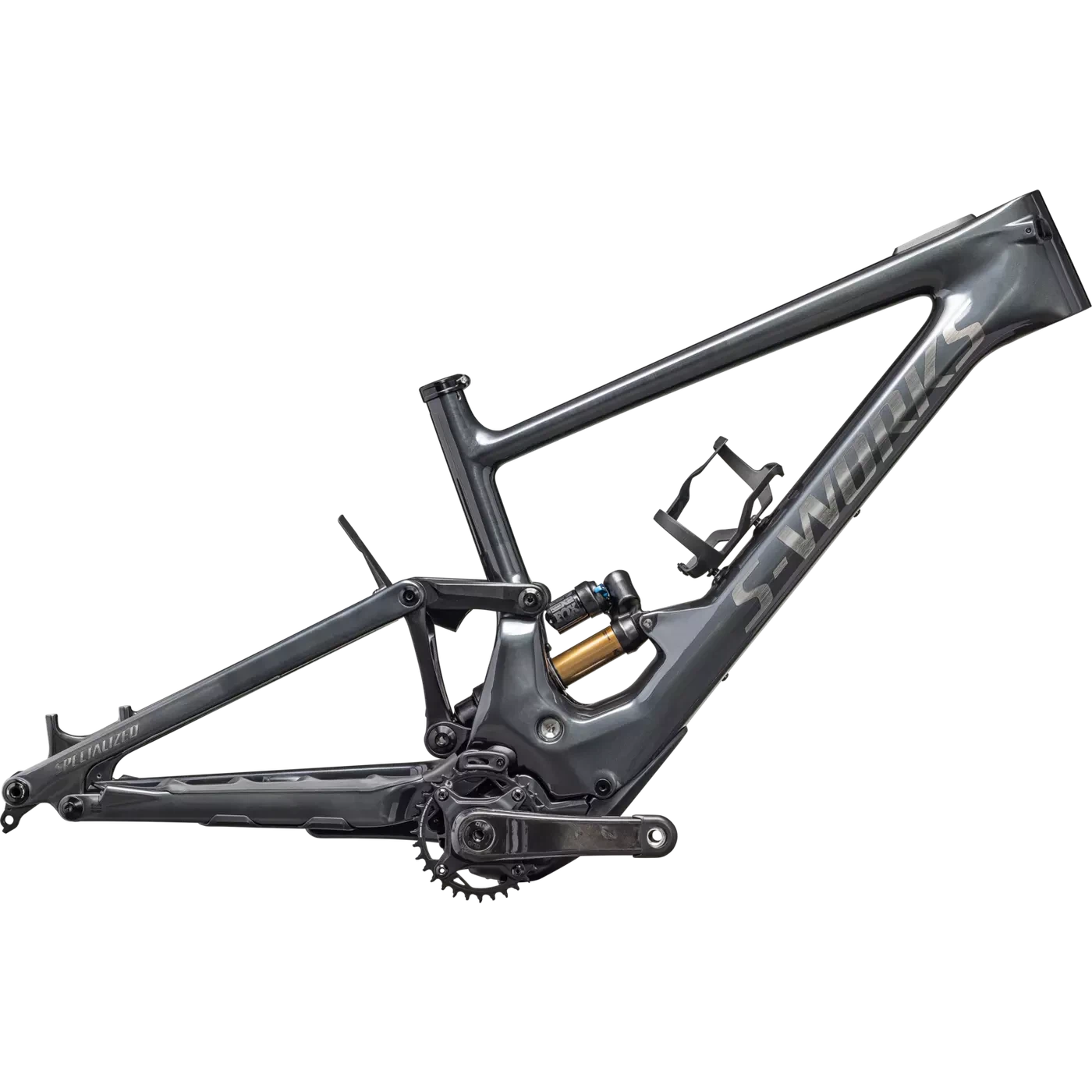 Specialized Kenevo SL 2 S-Works Frame 2023-S2-Black Liquid Metal-BRINK