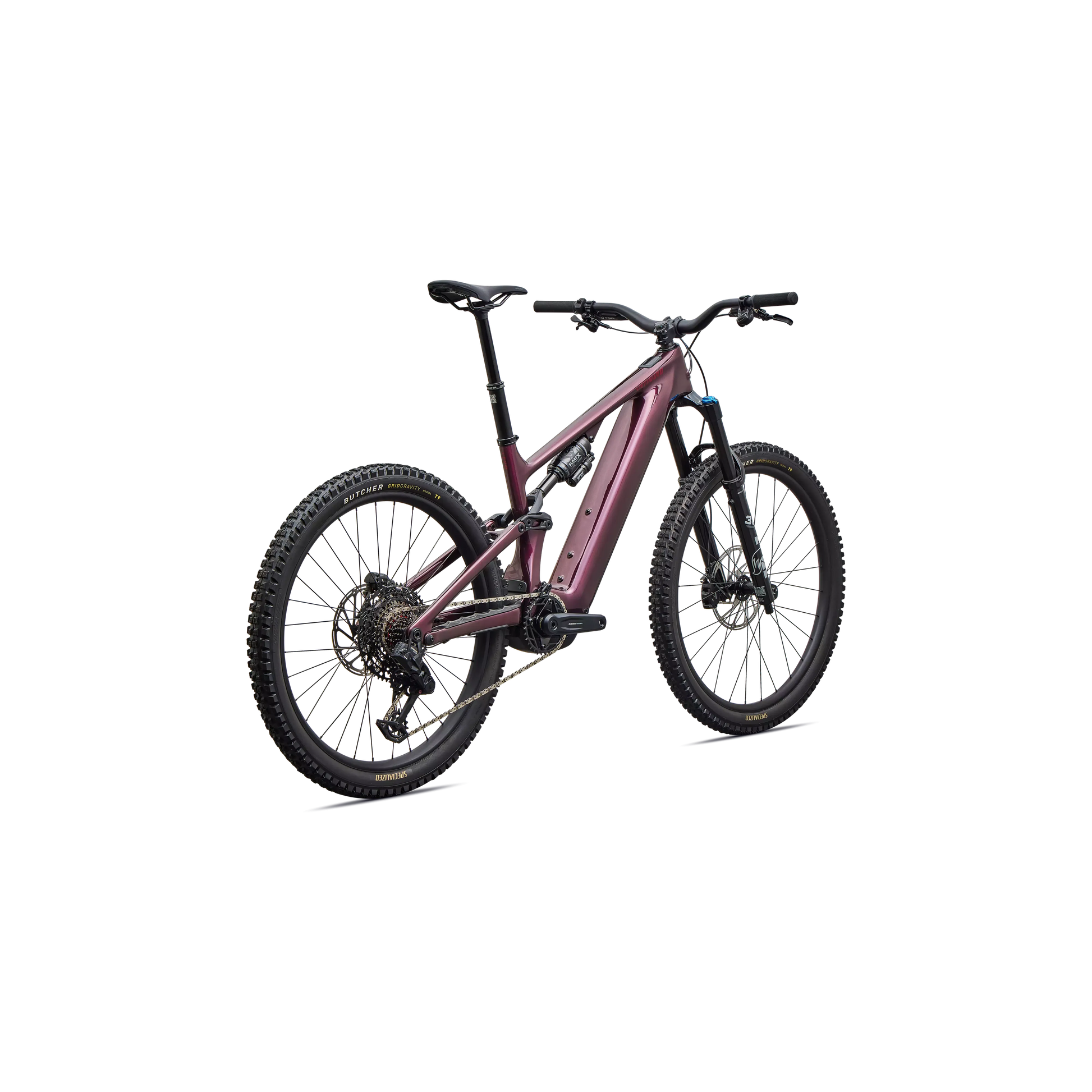 Specialized Levo 4 Comp Carbon 2027 - Gloss Bordeaux Metallic / Ruby Metallic - image 3