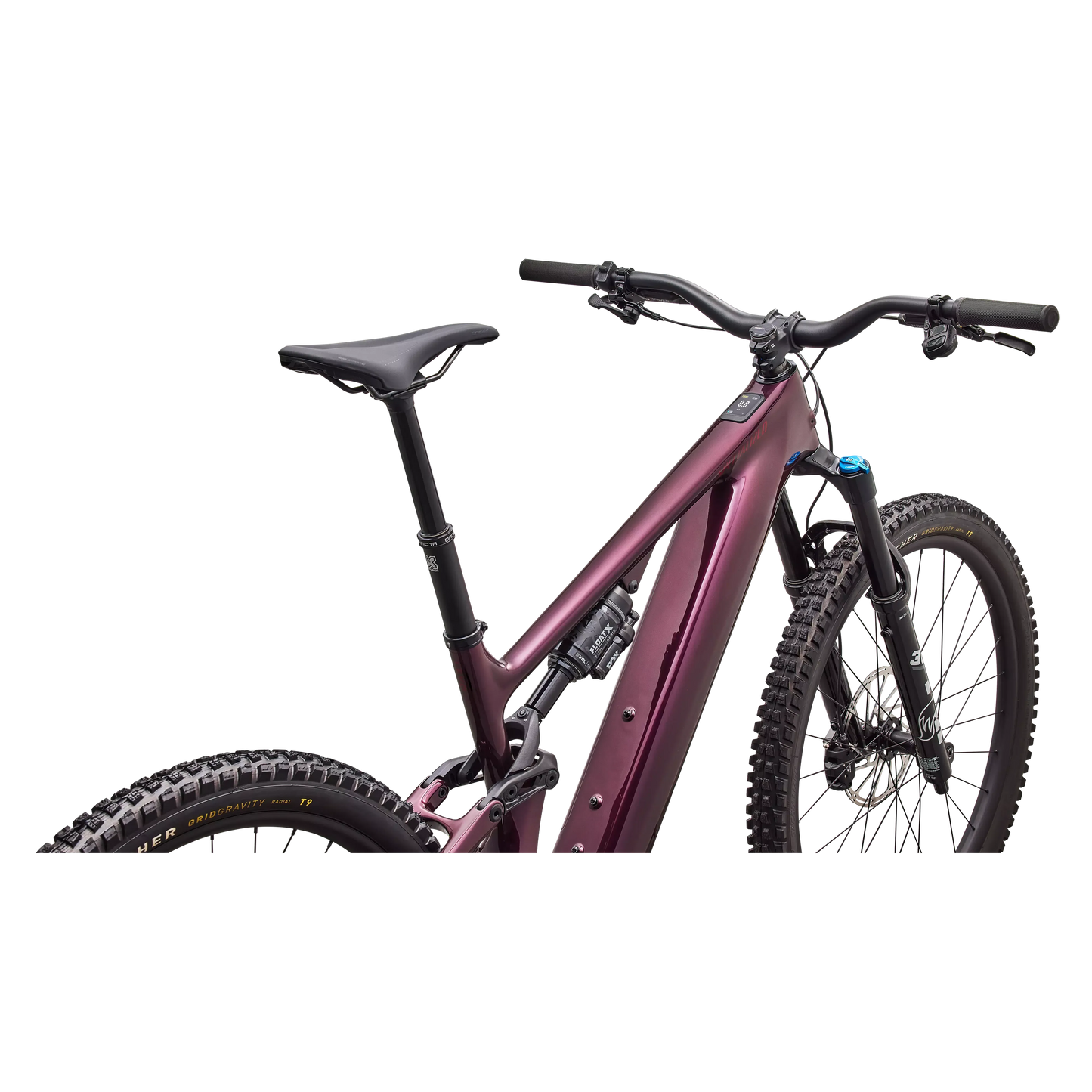 Specialized Levo 4 Comp Carbon 2027 - Gloss Bordeaux Metallic / Ruby Metallic - image 4