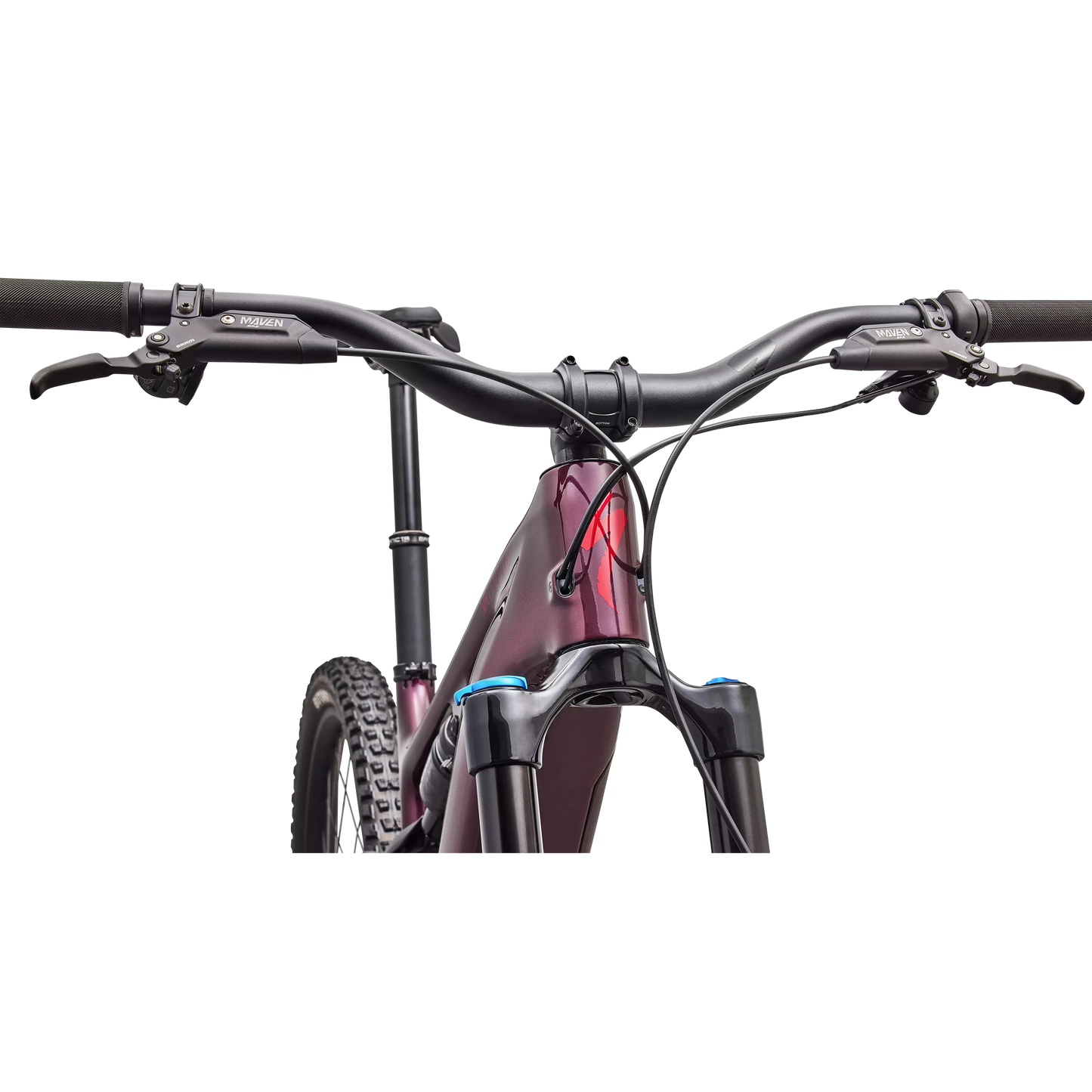 Specialized Levo 4 Comp Carbon 2027 - Gloss Bordeaux Metallic / Ruby Metallic - image 5