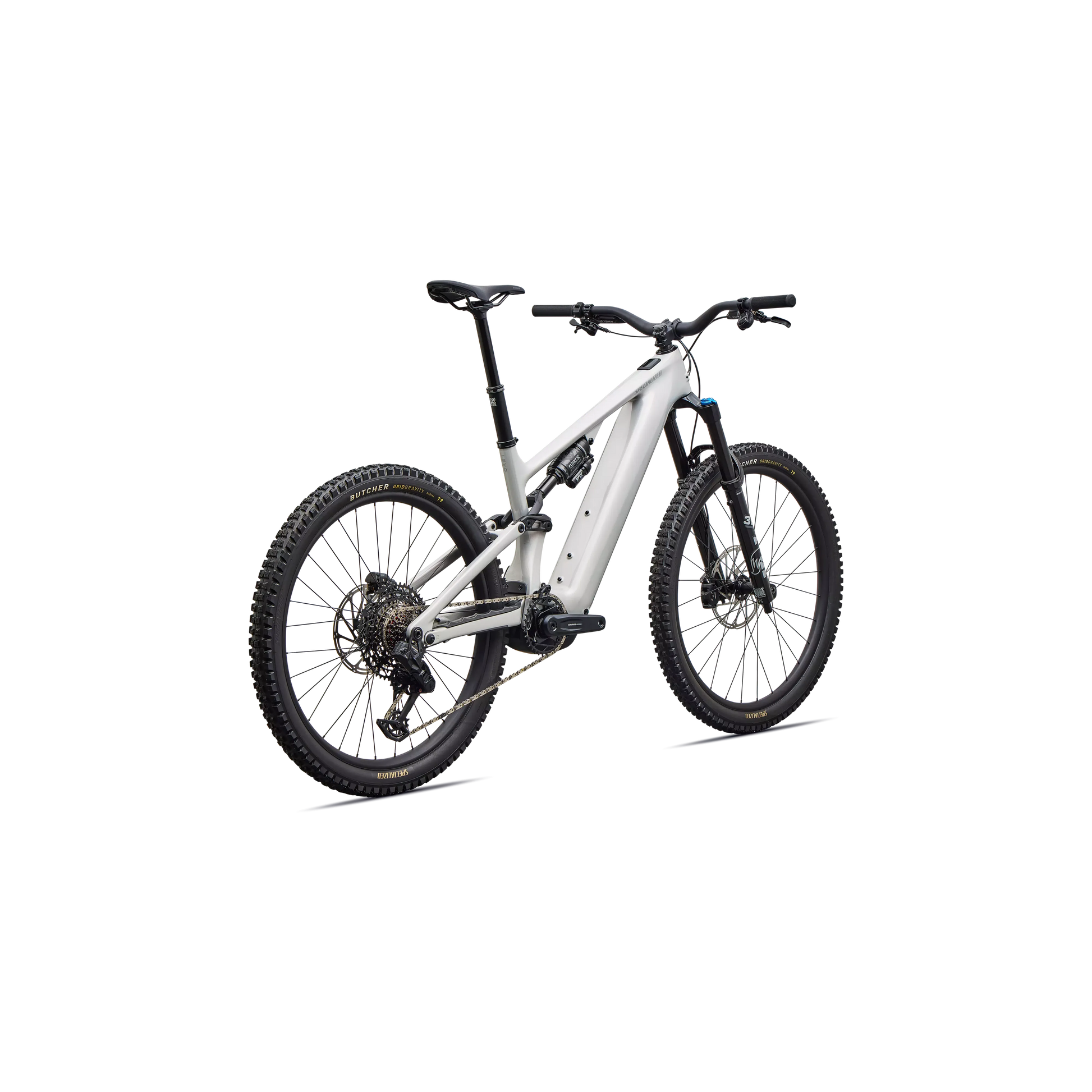 Specialized Levo 4 Comp Carbon 2027 - Gloss Dolomite / Shadow Silver - image 3
