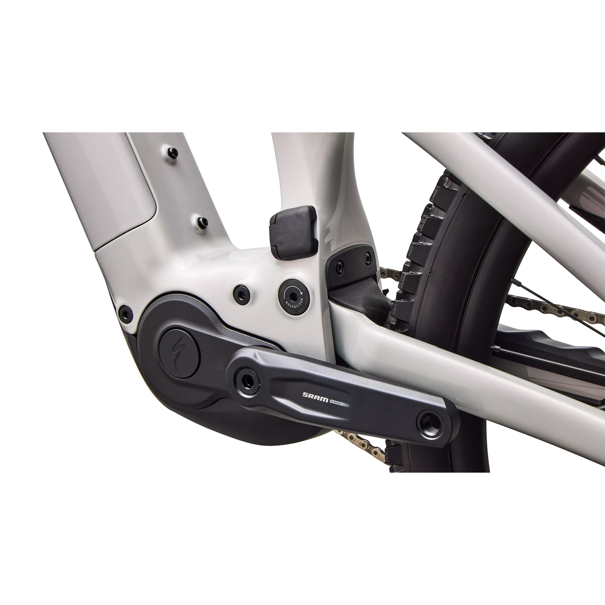 Specialized Levo 4 Comp Carbon 2027 - Gloss Dolomite / Shadow Silver - image 7