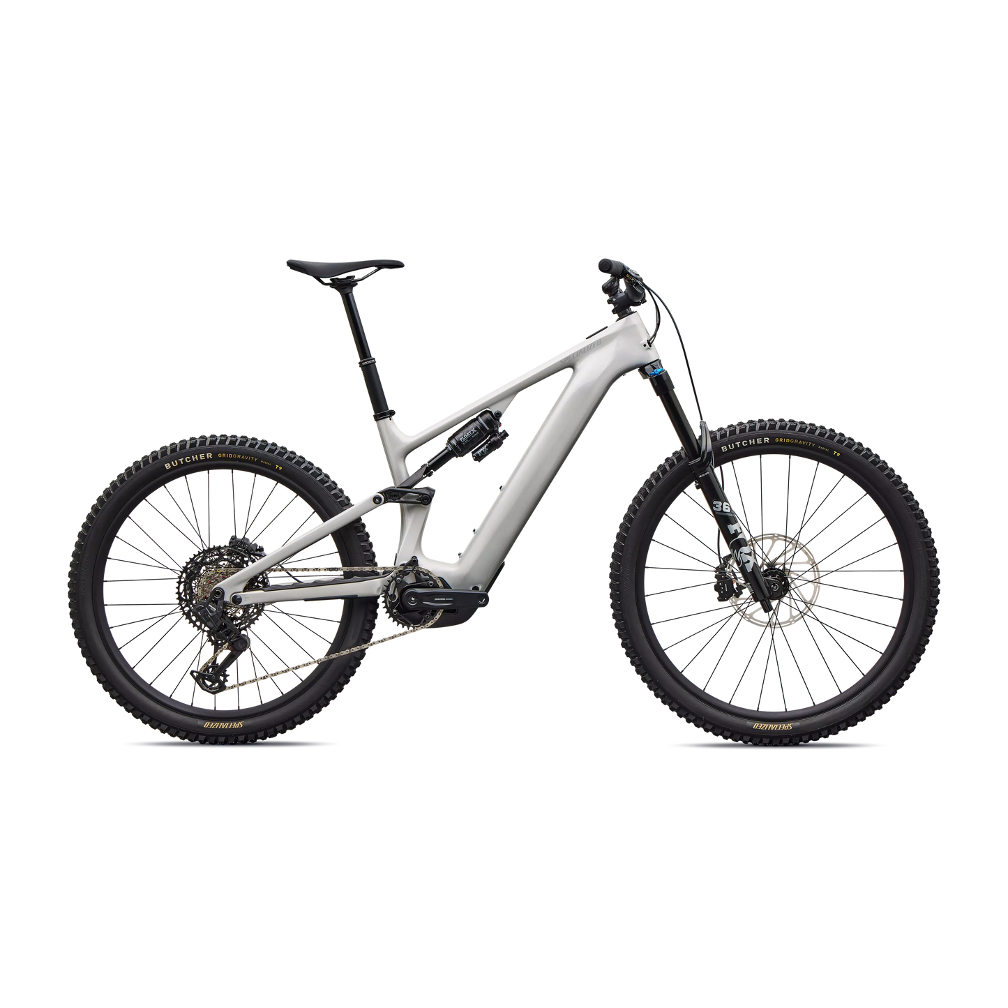 Specialized Levo 4 Comp Carbon 2027 - Gloss Dolomite / Shadow Silver - image 1