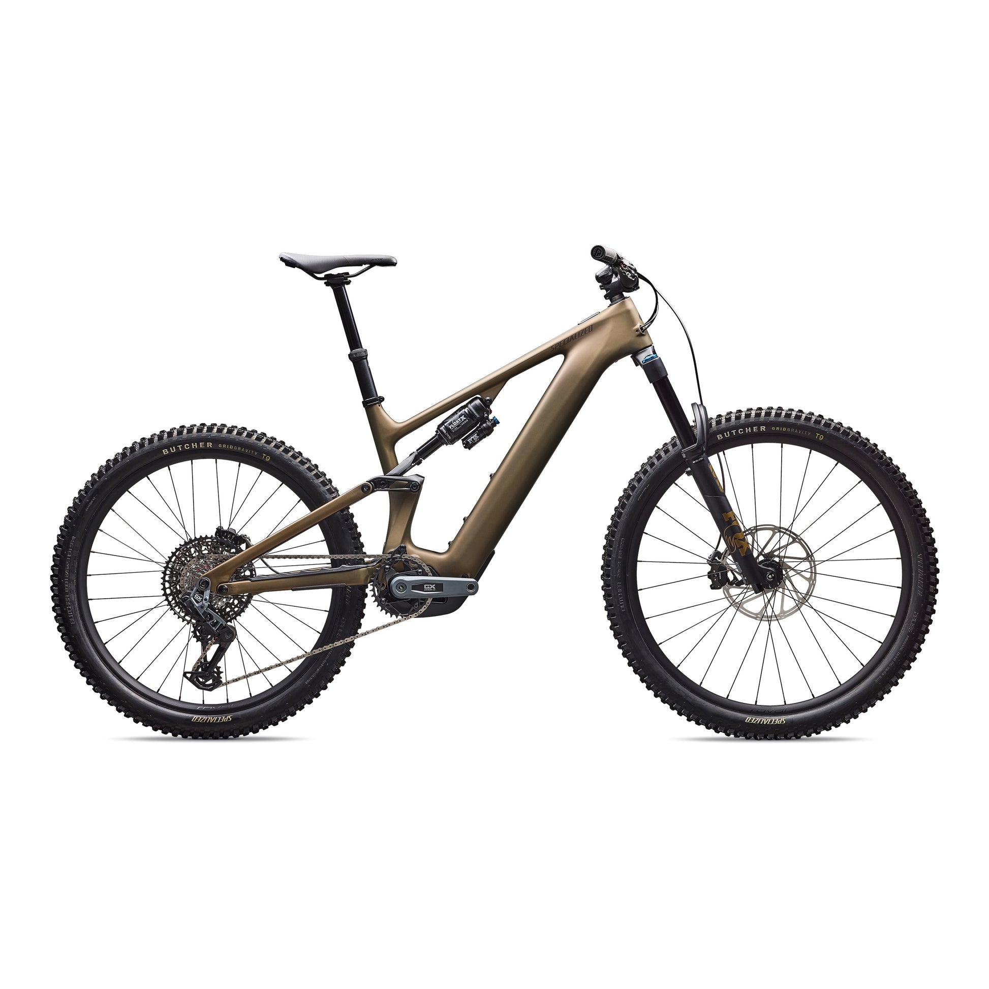 Specialized Levo 4 Expert Carbon 2026 with Free Range Extender-S2-Satin Burnt Gold Metallic-BRINK