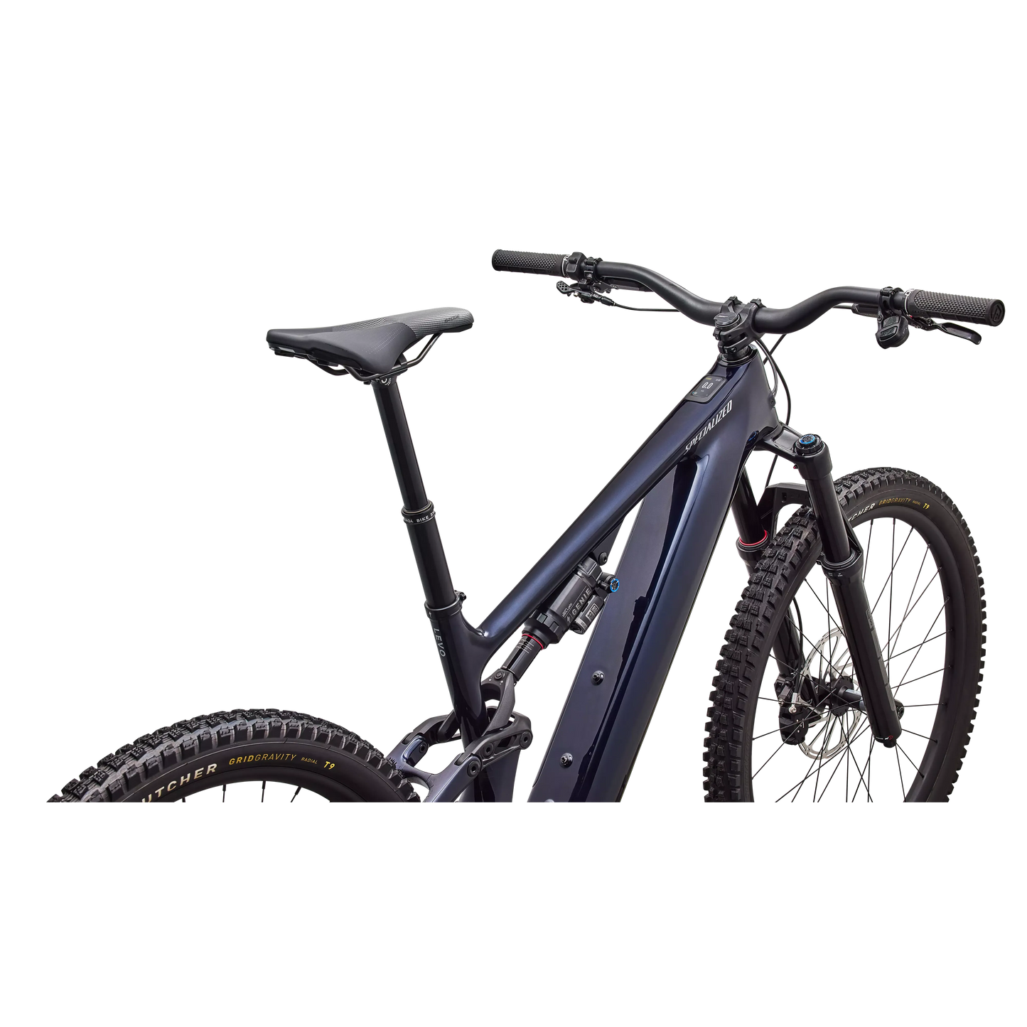 Specialized Levo 4 Expert Carbon 2027 - Gloss Metallic Deep Marine / Silver Dust - image 4