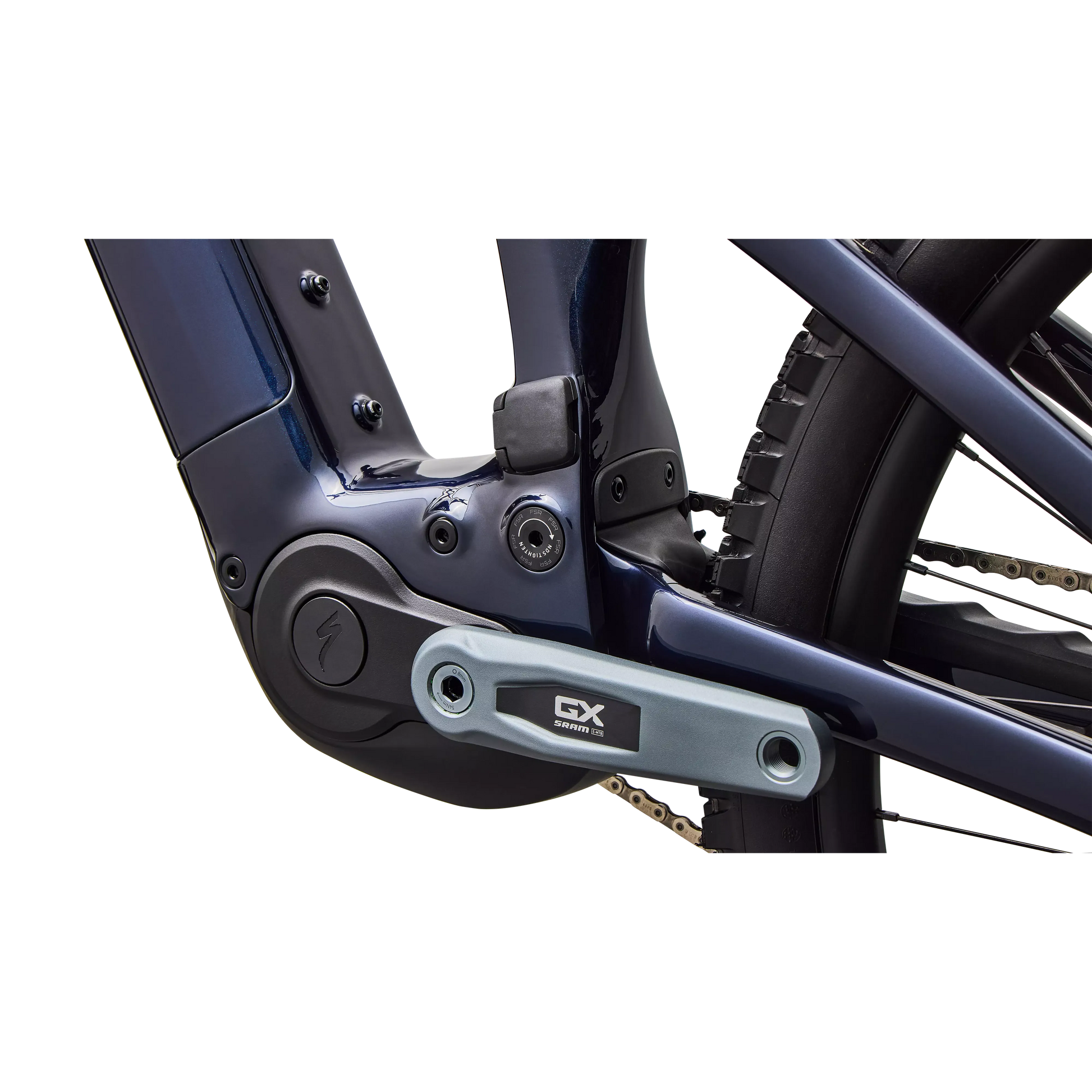 Specialized Levo 4 Expert Carbon 2027 - Gloss Metallic Deep Marine / Silver Dust - image 7
