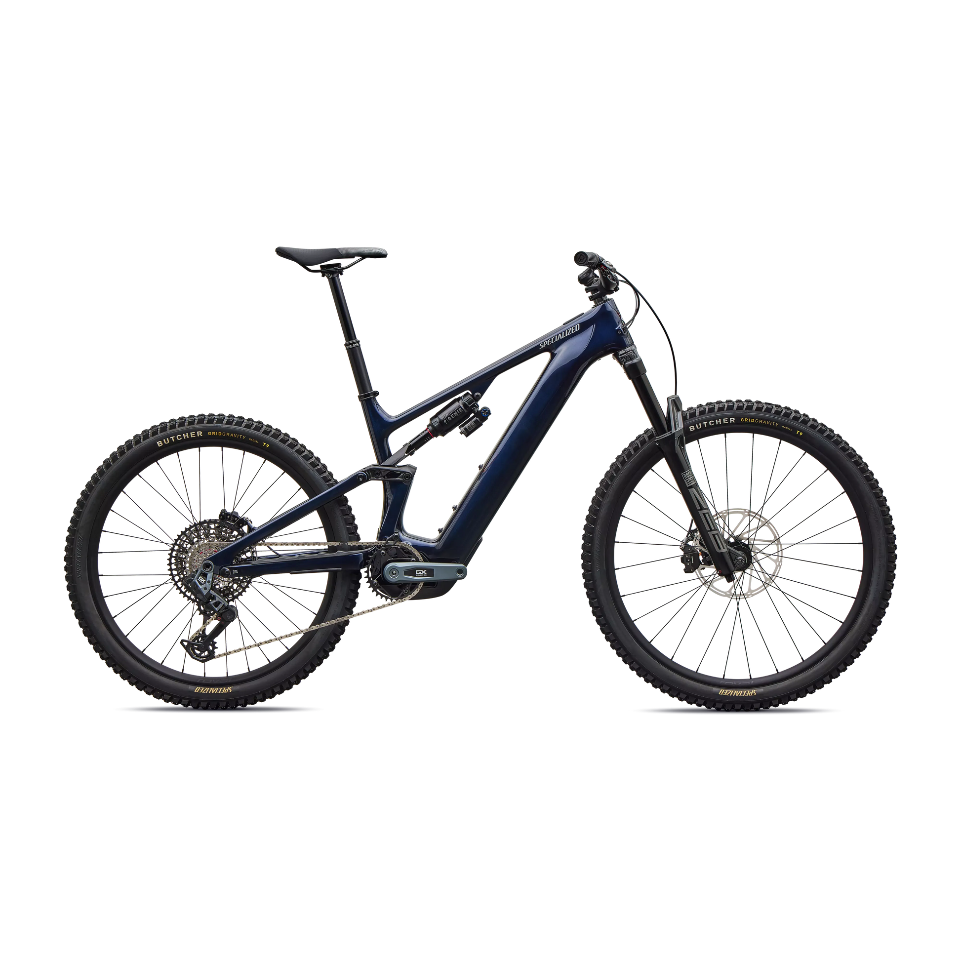 Specialized Levo 4 Expert Carbon 2027 - Gloss Metallic Deep Marine / Silver Dust - image 1