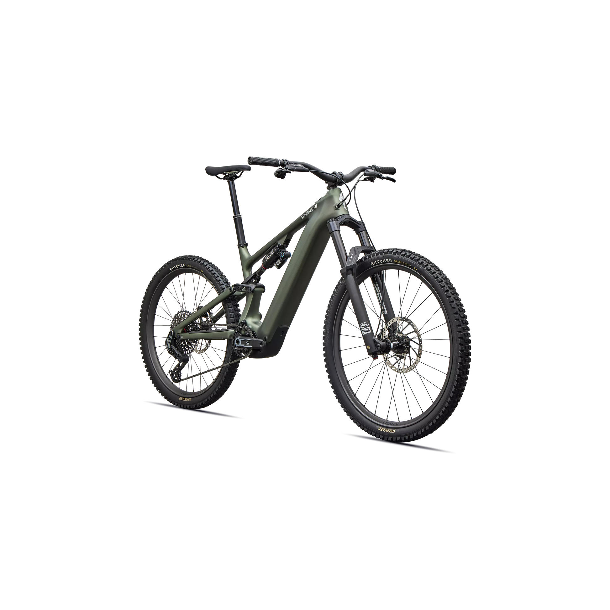 Specialized Levo 4 Pro Carbon 2027 - Satin Bottle Green / Silver Dust - image 2