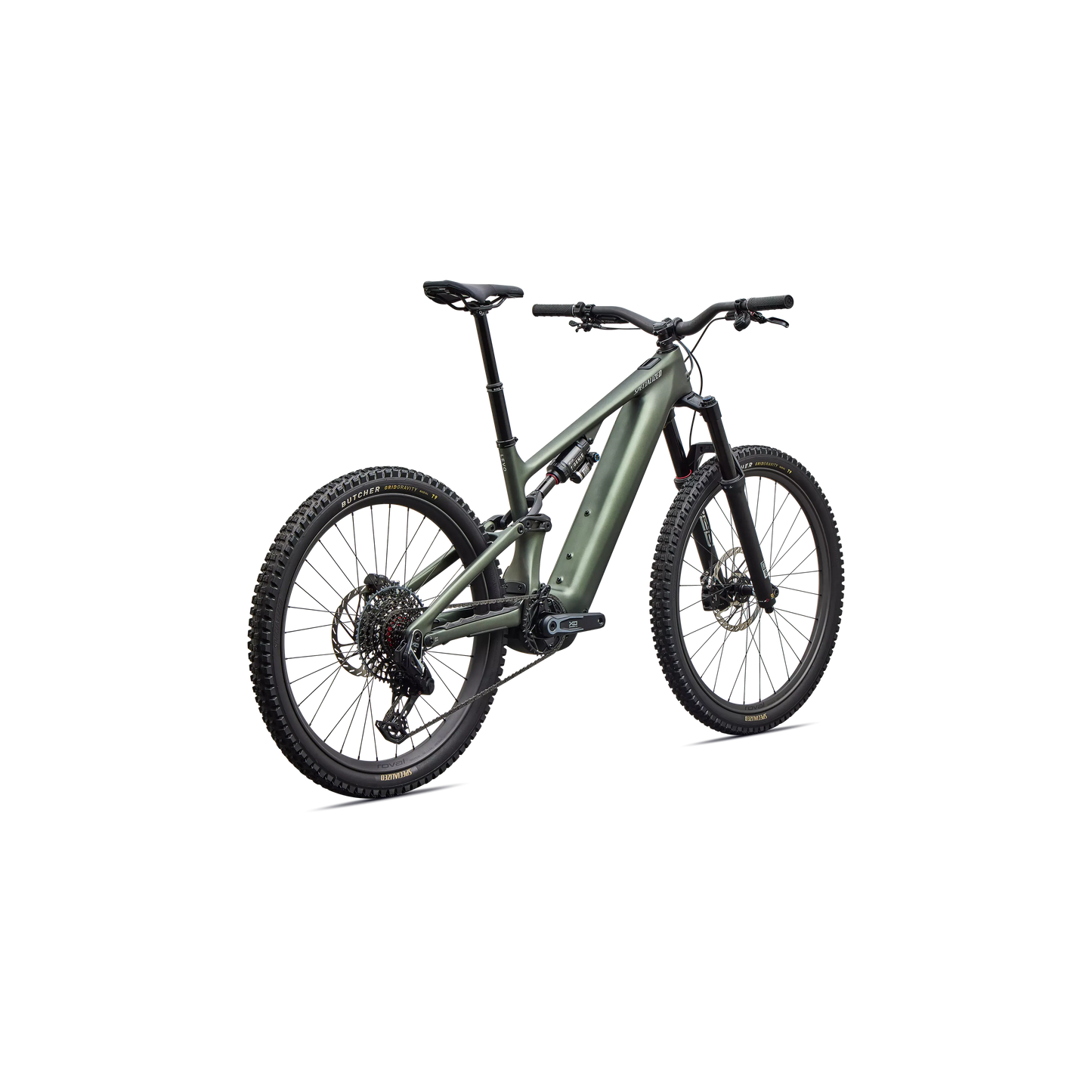 Specialized Levo 4 Pro Carbon 2027 - Satin Bottle Green / Silver Dust - image 3