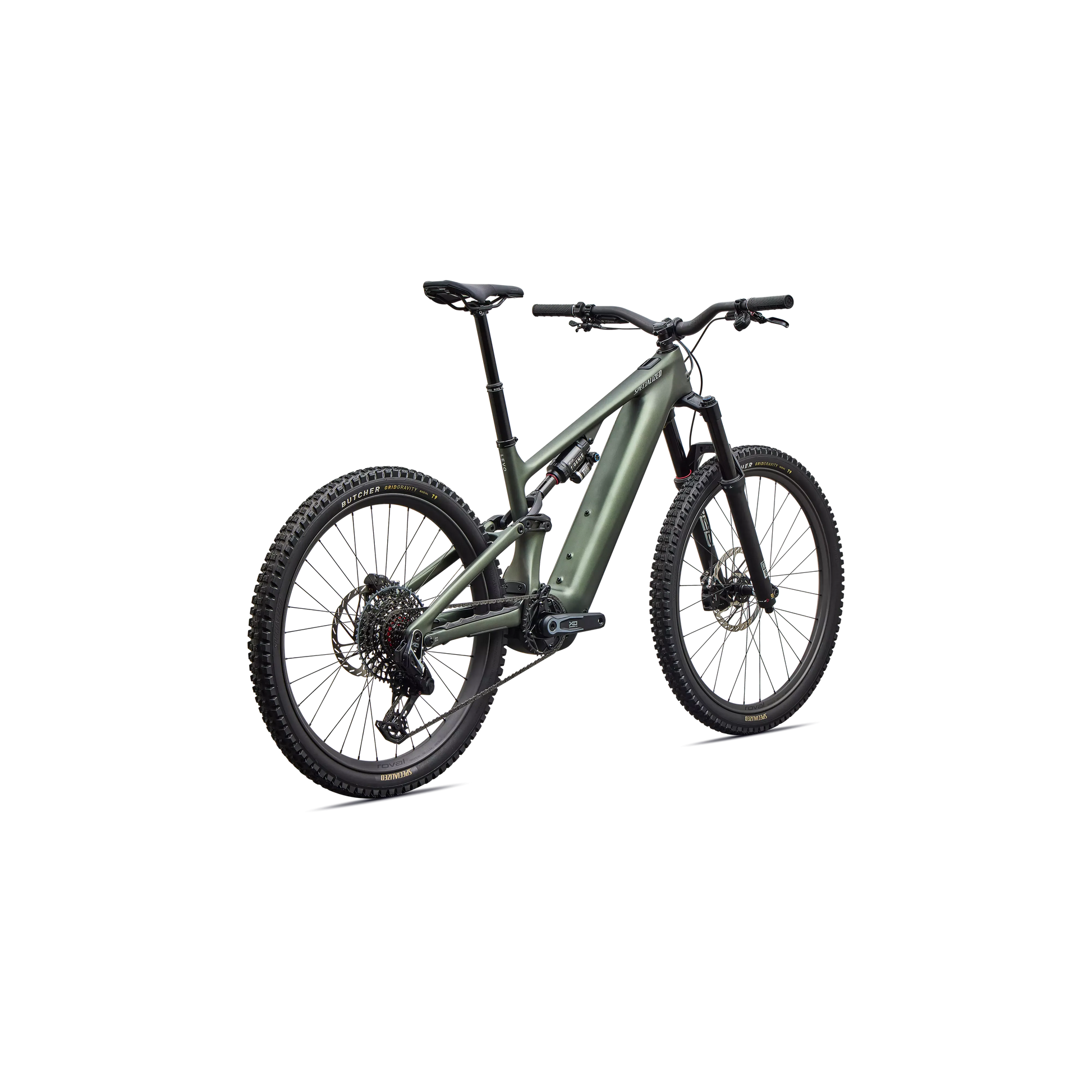 Specialized Levo 4 Pro Carbon 2027 - Satin Bottle Green / Silver Dust - image 3