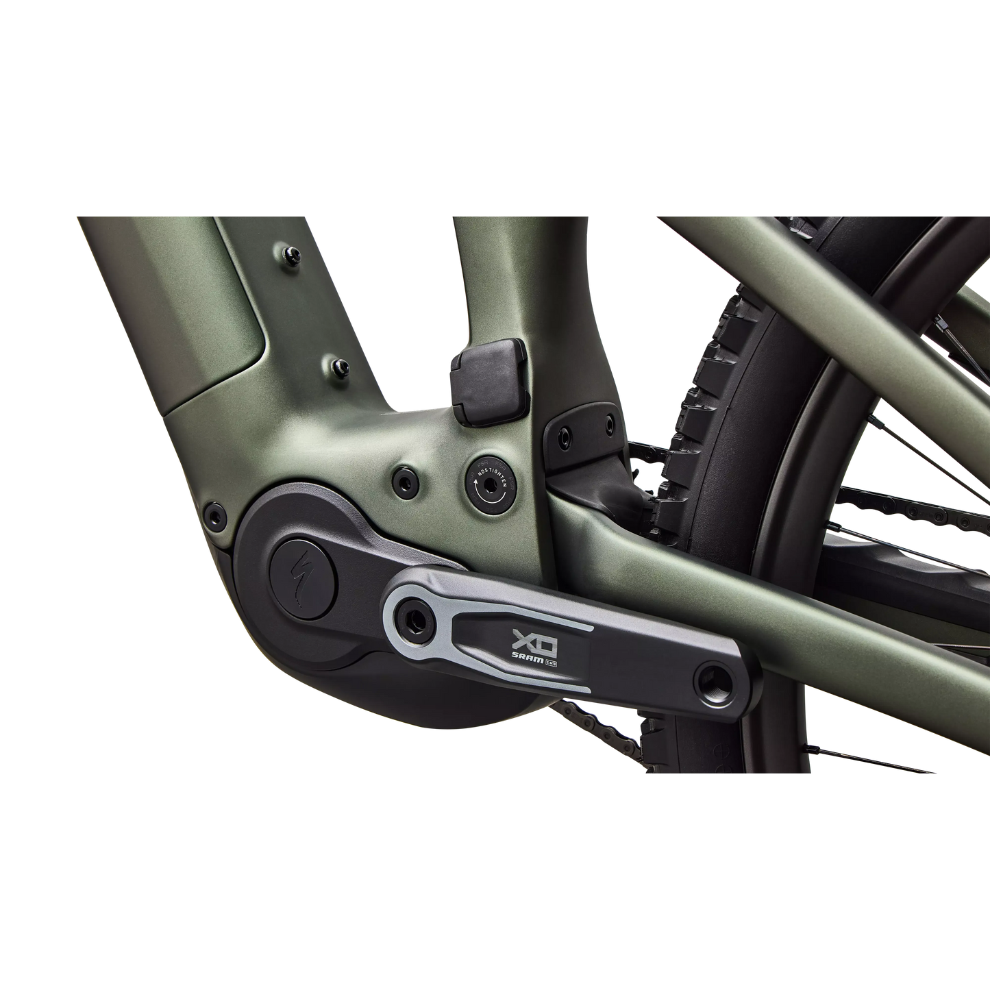 Specialized Levo 4 Pro Carbon 2027 - Satin Bottle Green / Silver Dust - image 7